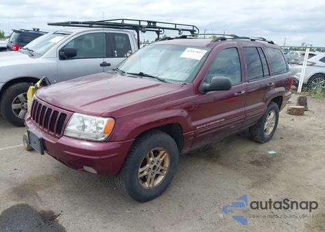 1999 Jeep Grand Cherokee Limited from USA, damaged, VIN 1J4GW68N3XC696825